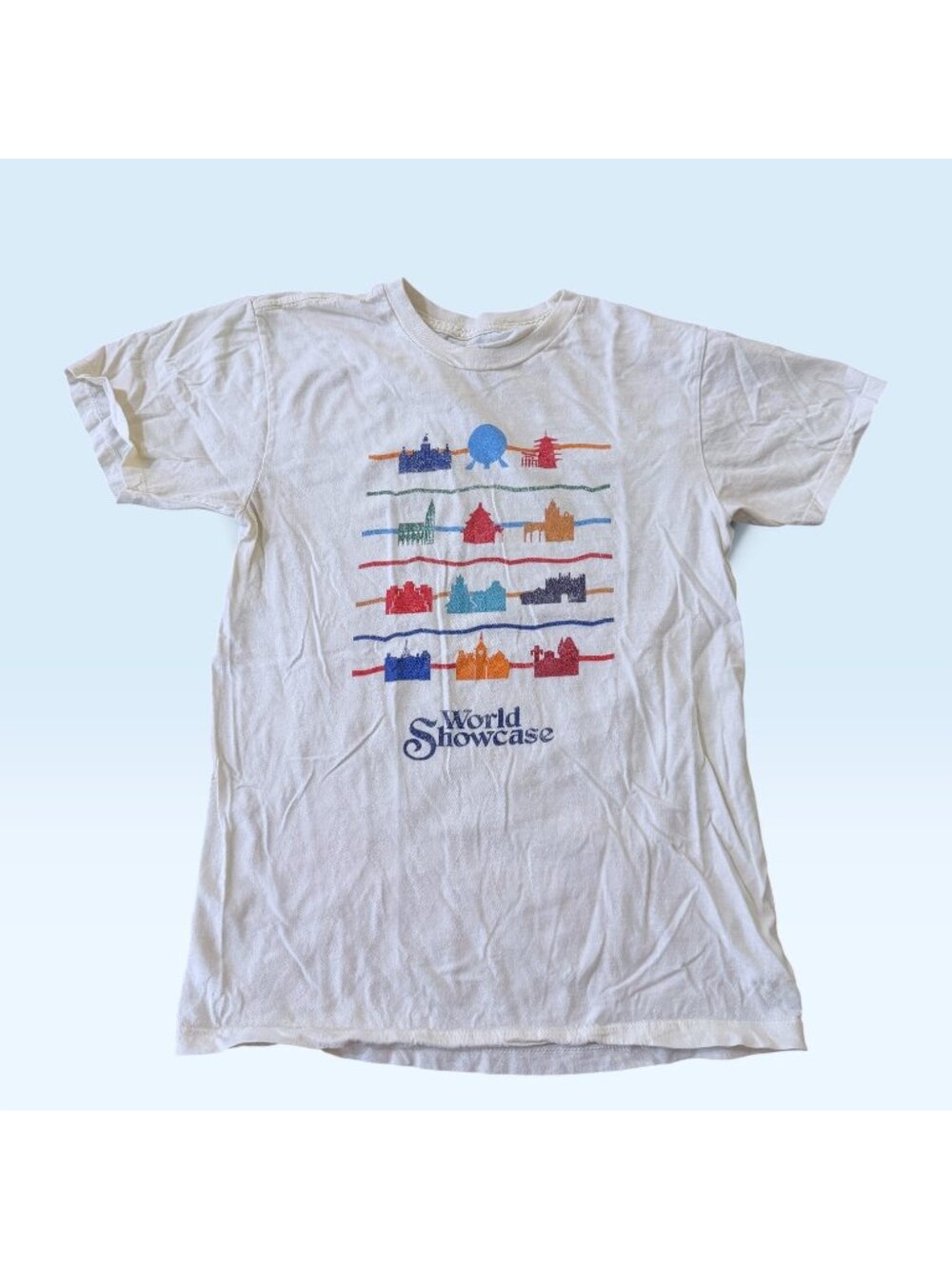 Disney World Epcot World Showcase Tee size Small